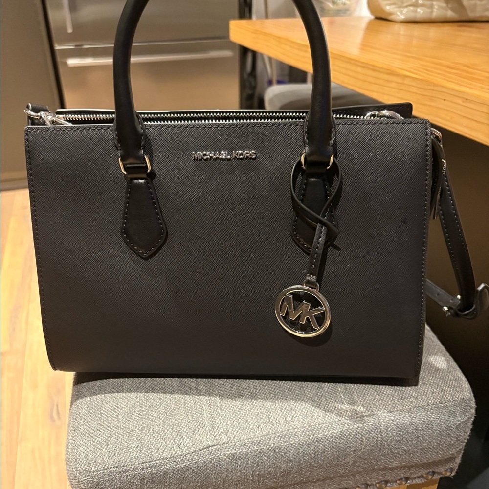 Michael Kors Black Satchel Bag